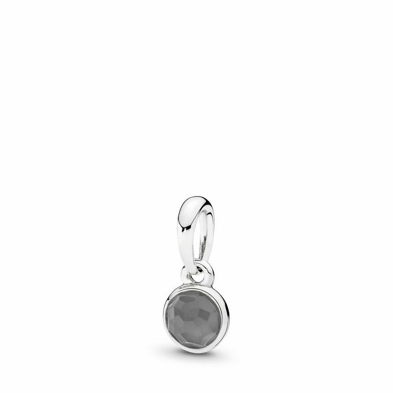 Pandora June Droplet Pendant Clearance NZ, Sterling Silver (139482-IBK)